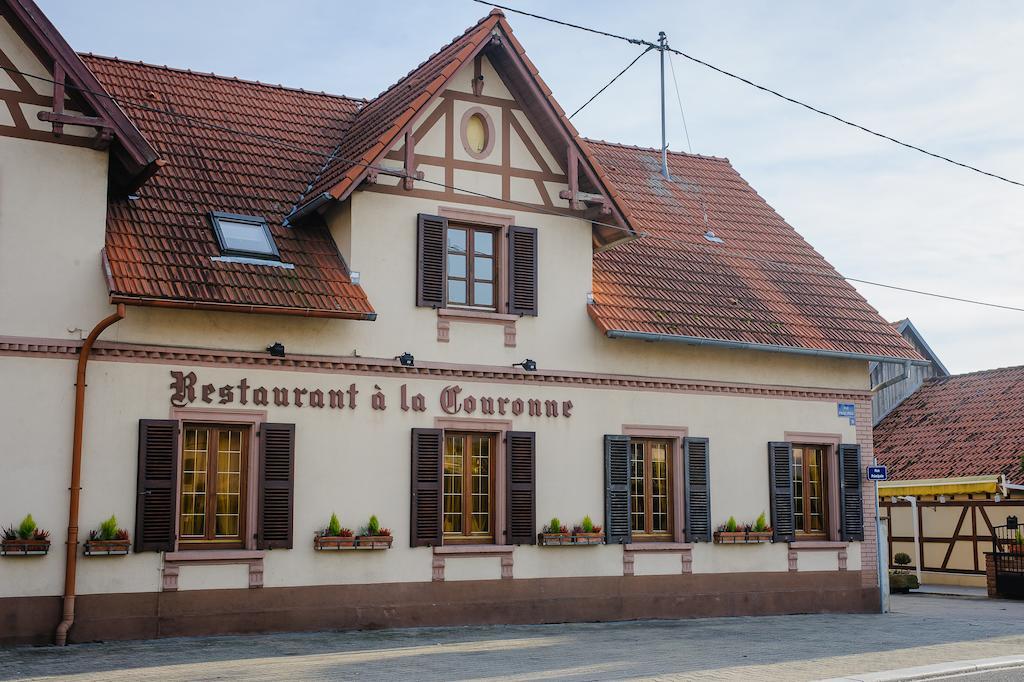Hotel Restaurant La Couronne Роппенайм Экстерьер фото